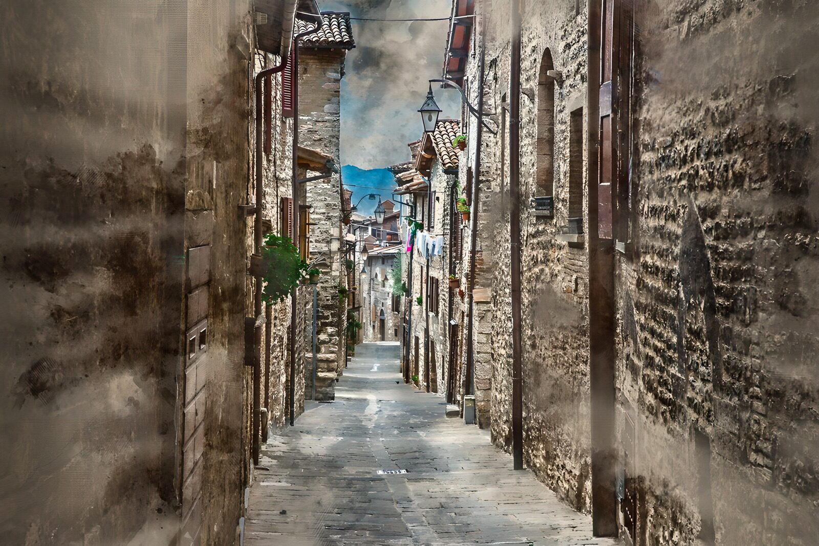 TPES49780: La montaña espera al final del callejón