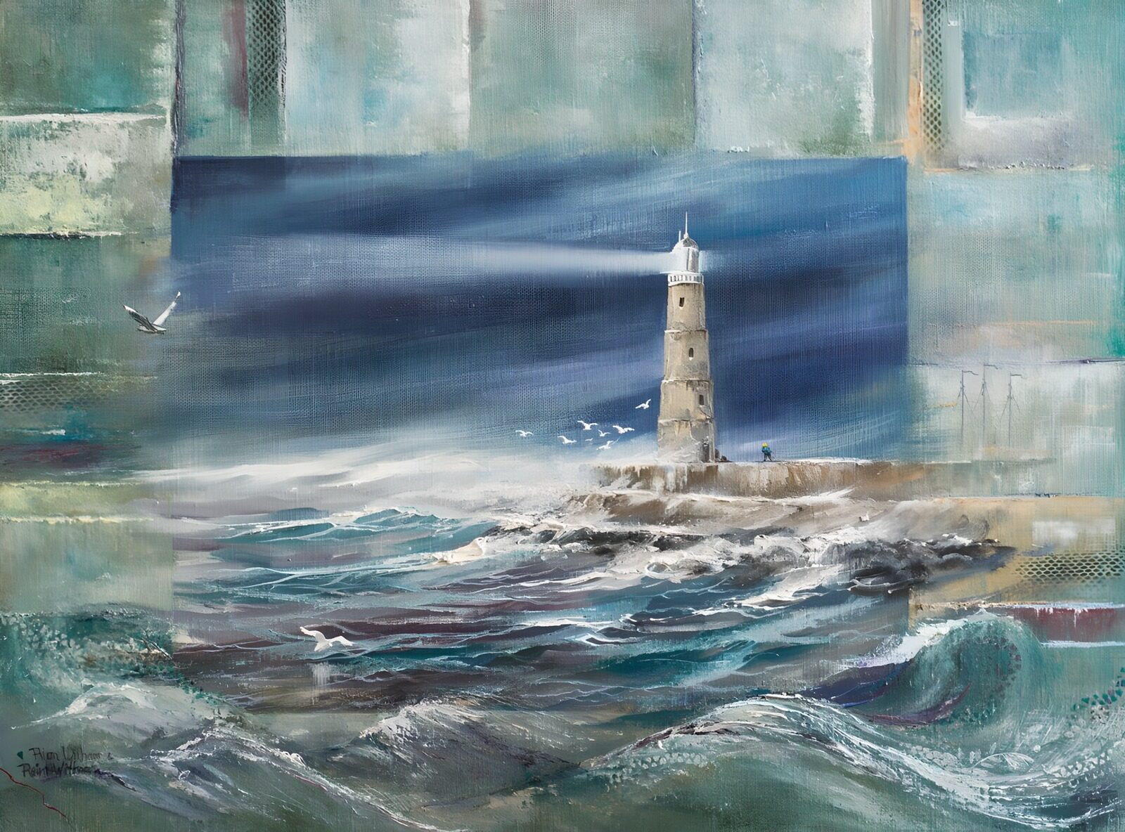 TPES30424: Faro entre olas de tormenta