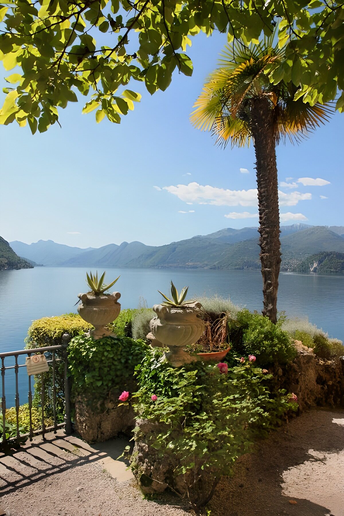 TPES66679: Terraza soleada con vistas al lago