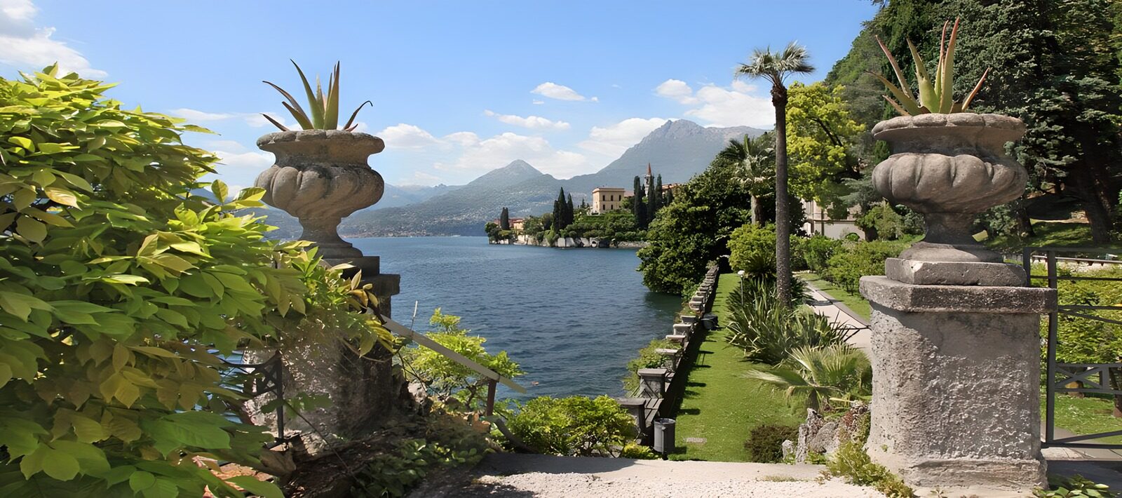TPES66392: Jardín soleado junto al lago