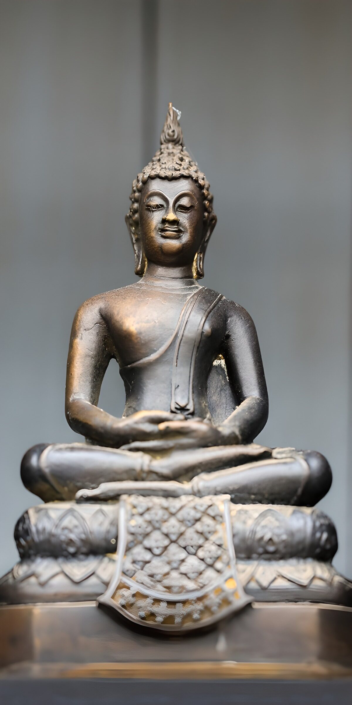 TPES30839: Buda de bronce en meditación
