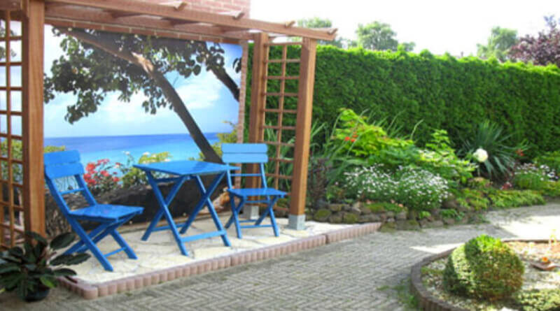 Una vista tropical
