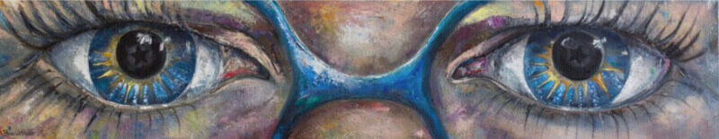 Una imagen en una pared